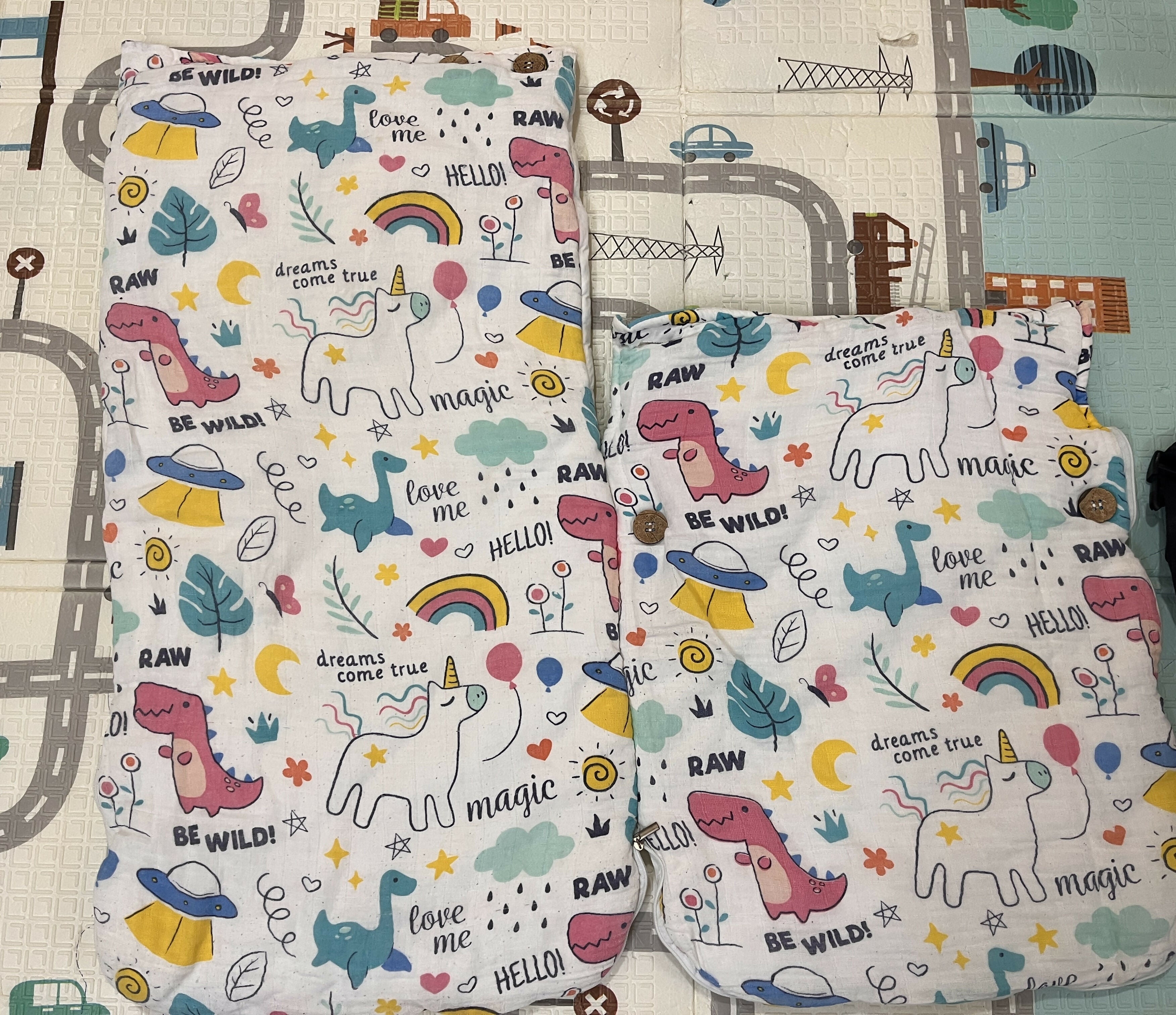 HAUS & KINDER 3 in 1  Baby Sleeping Bag and Carry Nest