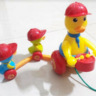 Giggles duck parade toy, pull-along drum toy, walking toys for 1 year old, preschool musical toy, interactive pull toy for toddlers, Giggles infant toys
