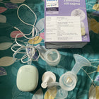 Philips Avent breast pump on a patterned surface