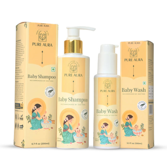 PURE AURA Baby’s Bath Time Besties