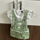 Green children's outfit 