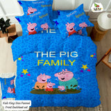 Children's bedding set with Peppa Pig design