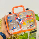 3-Grid Stainless Steel Lunch Box