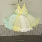 Brighten up your baby girl's wardrobe with this adorable multi-color frock/dress, designed for both style and comfort.