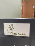 R FOR RABBIT Baby's Den Lite Wooden Baby Cot/Crib Dimensions - L126*H93*W65 cm