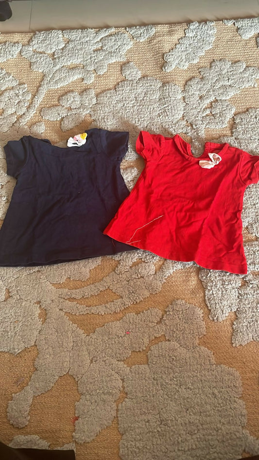 Get your little princess ready in style with our Newborn Cotton Frocks/Dress for Baby Girl, offering comfort and cuteness in a set of two.