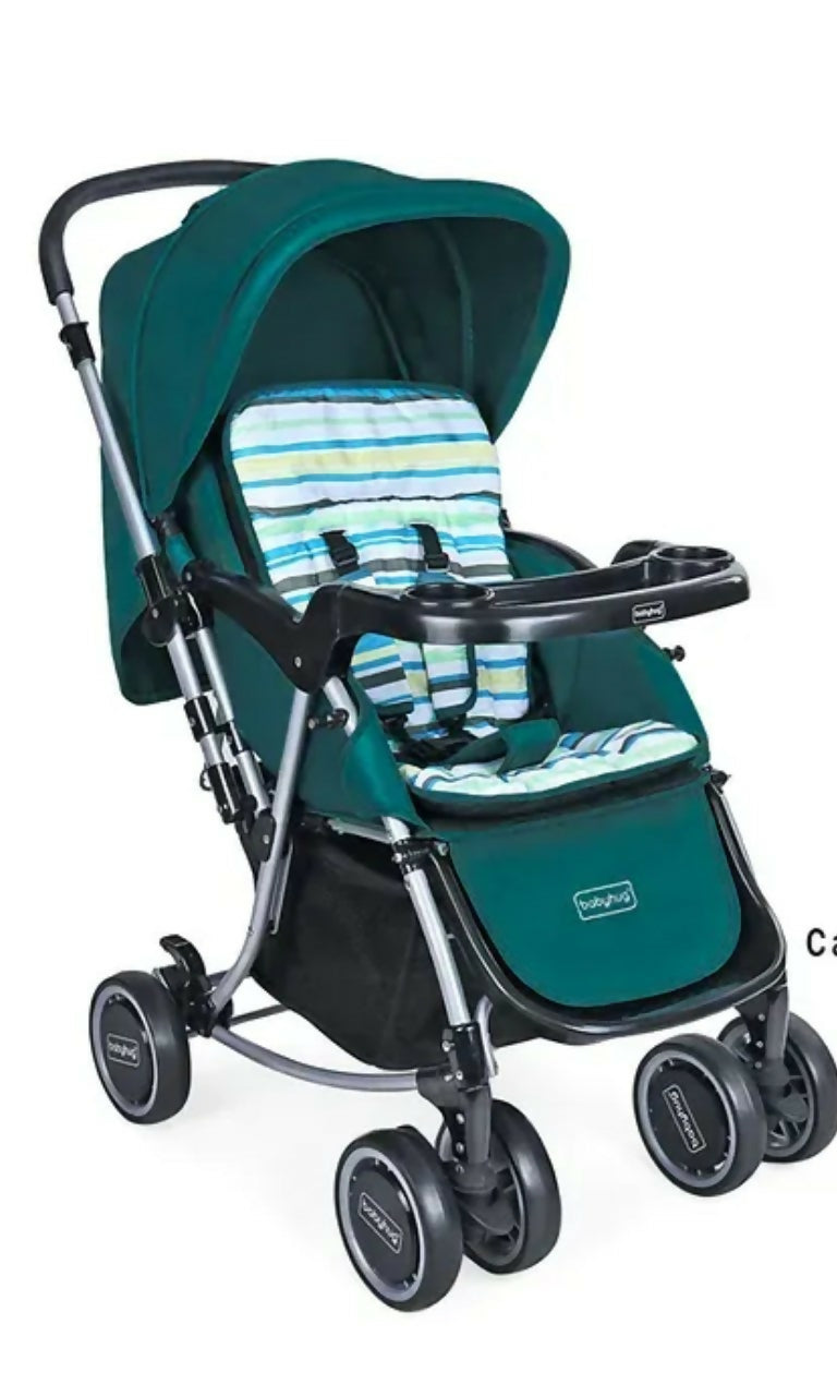 BABYHUG ROCK N ROLL Pram /Stroller With Food Tray