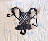 Kol Kol Adjustable Baby Carrier Ergonomic Front Back Carry Hood Geometric B165