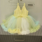 Brighten up your baby girl's wardrobe with this adorable multi-color frock/dress, designed for both style and comfort.