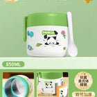 Panda Theme Steel Lunch Box Cum Food Jar