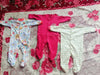 Set of 3 Baby Rompers for 0–3 Months