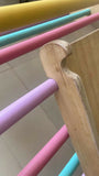 ARIRO steamed beach wood pikler triangle with slide - PyaraBaby