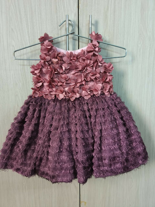 Elevate your baby girl's party look with our stunning Partywear Dresses/Frocks, designed for elegance and charm at every special occasion.