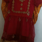 Dress your baby girl in style with our fashionable Kurta and Dhoti Set, designed for comfort and cuteness.