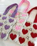 Heart shoulder bag – cute, stylish, and perfect for carrying your essentials with love.

