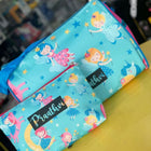 PERSONALIZED Duffle Bag with Matching Pouch