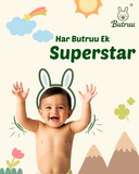 BUTRUU Baby Diapers Pack of 10 - Large (L10) Size