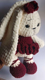 Handmade Crochet Bunny Plushie – Soft, Safe & Adorable Toy for Babies and Kids