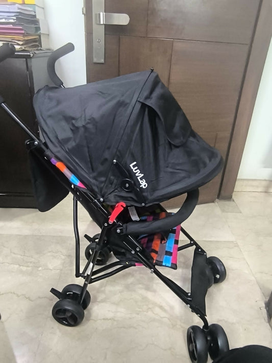 LUVLAP Tutti Fruti Baby Stroller/Buggy, Lightweight, Compact & Travel Friendly