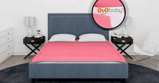 Keep your baby's mattress dry and protected with the BABYHUG King Size Bed Dry Sheet, featuring waterproof and highly absorbent fabric for ultimate comfort and convenience.
