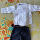 HOP BABY Shirt Shorts Suspender Bow Set 9-12 months - PyaraBaby