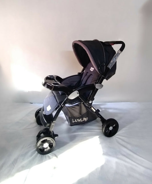 LuvLap Galaxy 18257 Baby Stroller Pram Reversible Reclining Teal Black B178