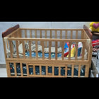 BABYHUG Montana Wooden Cot/Crib cum Rocker