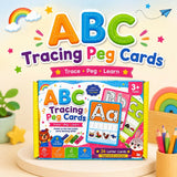 ABC Tracing Peg Cards