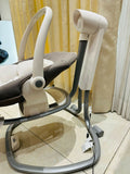 Soothe and entertain your baby with the JOIE Serina Swing – featuring multiple swinging motions, six speed settings, soothing vibrations, and lullabies for ultimate comfort and relaxation.