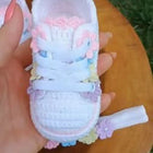 Step into style with our Handmade Customizable Shoes for Baby, offering comfort and personalization for your little one's precious feet.
