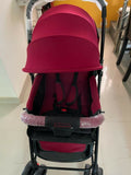 Experience the BABYHUG Symphony Stroller/Pram with Reversible Handle and 5 Point Safety Harness, offering adjustable seating, reclining backrest, and a spacious storage basket for ultimate comfort and convenience.