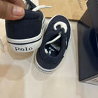 Premium Ralph Polo baby shoes from Europe with stylish design, breathable comfort, and non-slip soles for safety and elegance.