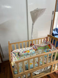 Baby hug cot cum rocker+ mattress