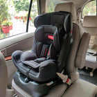 LuvLap Galaxy Convertible Car Seat with rear and forward-facing modes, 5-point safety harness, side-impact protection, adjustable headrest, and cushioned seating for growing children.