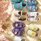 Adorable shoes for a 2-year-old girl featuring a comfortable fit, soft interior, durable sole, and stylish design. Preloved and in great condition for everyday wear and special occasions.