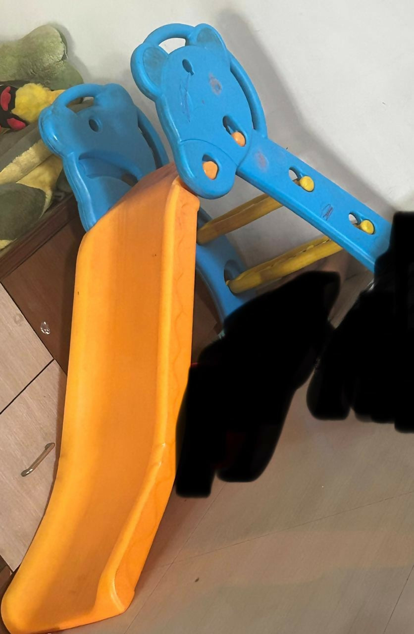 BABYGO Nara kids toy slide with sturdy frame, child-friendly design, smooth sliding surface, safe edges, and fun indoor or outdoor play for kids.