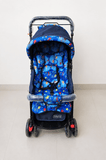 BABYHUG Cosy Cosmo Stroller/Pram with a lightweight foldable frame, reclining seat, adjustable canopy, 5-point safety harness, smooth wheels, and spacious storage basket for comfortable everyday travel with babies and toddlers.