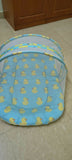 BABYHUG cotton bedding set with mosquito net featuring a soft mattress, pillow, breathable cotton fabric, and protective mosquito net for a comfortable and secure sleeping environment for babies.