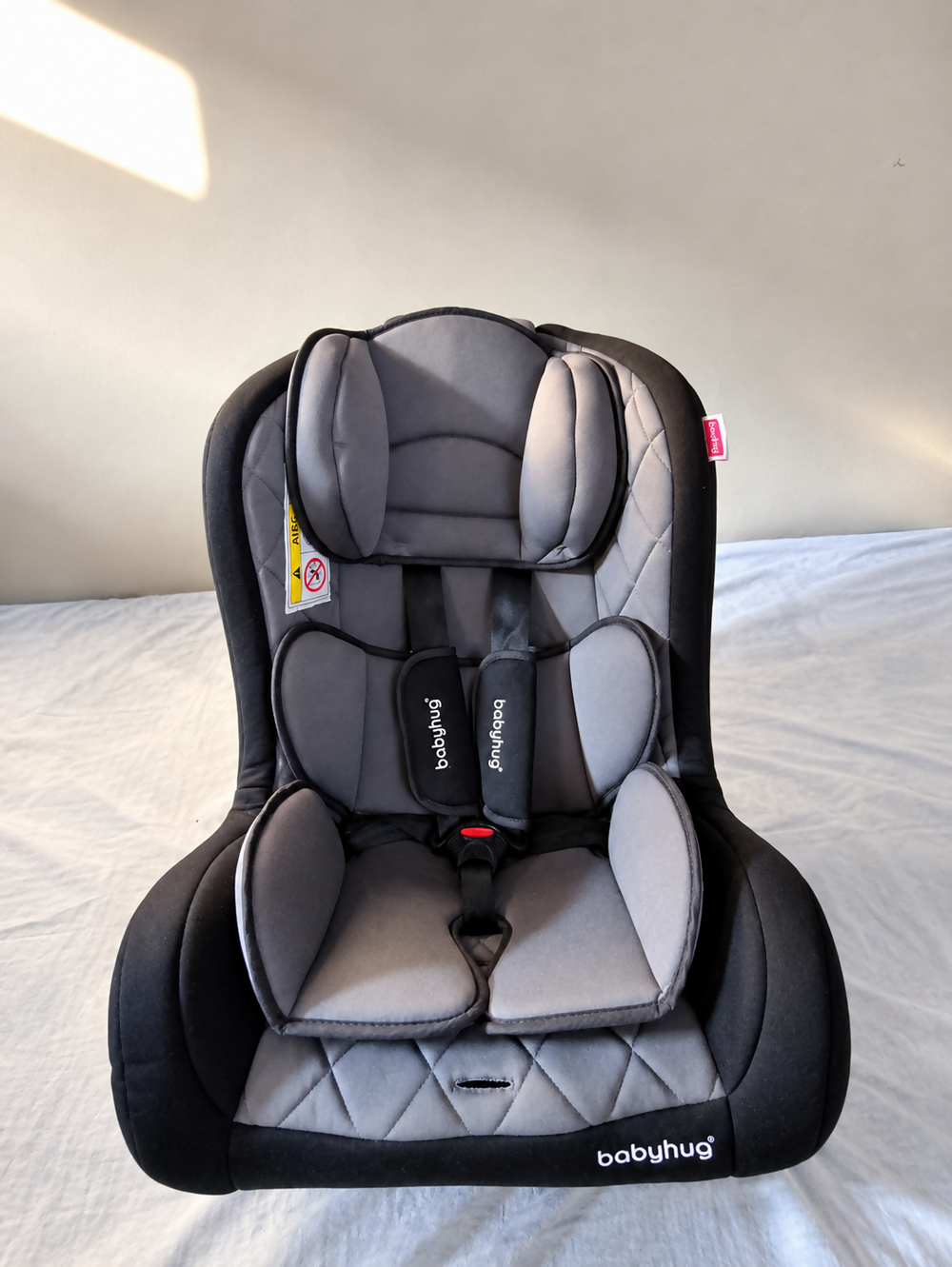 BABYHUG Expedition 3-in-1 Convertible Baby Car Seat with adjustable design for growing children.
