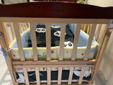 BABYHUG Hamilton baby cot with sturdy construction, spacious sleeping area, secure side rails, and comfortable support for newborns, infants, and growing babies.