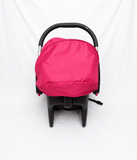 BABYHUG infant car seat carry cot with baby carrier function, rear-facing design, cushioned seat, secure safety harness, and carry handle for newborns and infants up to 13 kg.