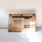 Babyhug Ionia Wooden Baby Cradle Rocking Cot Mosquito Net New