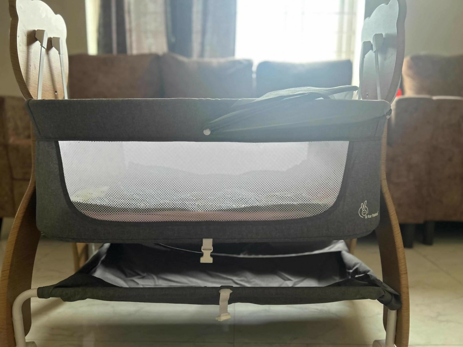 Manual cradle for baby R FOR RABBIT