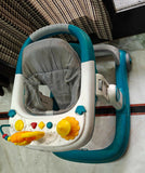 BABYHUG Zest Musical Baby Walker (Green & White)