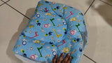 Bedding with mosquito net for newborn baby featuring a soft cushioned sleeping surface, protective mosquito net, cozy design, and comfortable support for restful sleep.