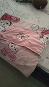 Baby Blanket Cute Print Pink Colour