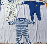 Baby full sleeve onesies set (pack of 3) with soft breathable fabric, snap-button closures, full-sleeve coverage, and comfortable everyday wear for newborns and babies.