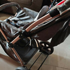 BELCO Baby Stroller/Pram in Almost New condition featuring comfortable seating, protective canopy, safety harness, smooth-moving wheels, and a practical design for everyday walks, shopping, and outings with your baby.