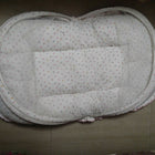 Baby Mattress with Pillow in Almost New condition featuring a soft, cushioned design and matching pillow, creating a comfortable resting setup for babies during supervised rest and relaxation.