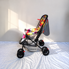 BABYHUG Cosy Cosmo Vibgyor Baby Stroller B189 with reversible handle, reclining seat and foldable design.